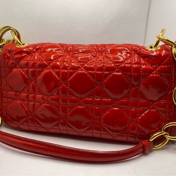Christian Dior limited edition red lamb skin - Picture 4 of 13